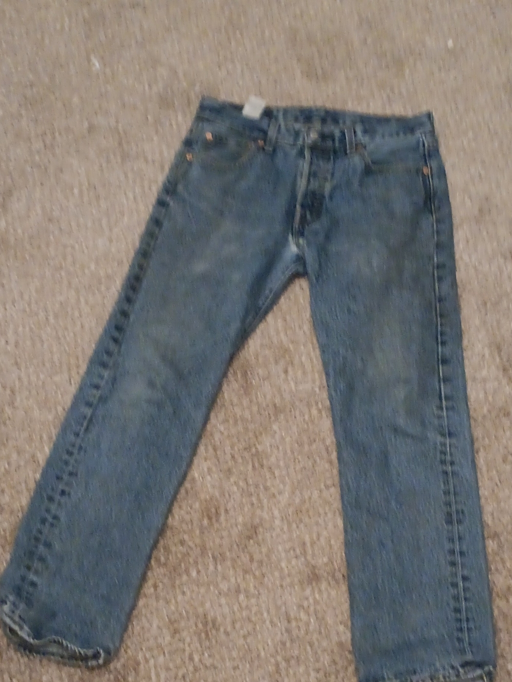 Levi's Men's Relaxed Fit Denim Jeans - Medium Blue Wash
